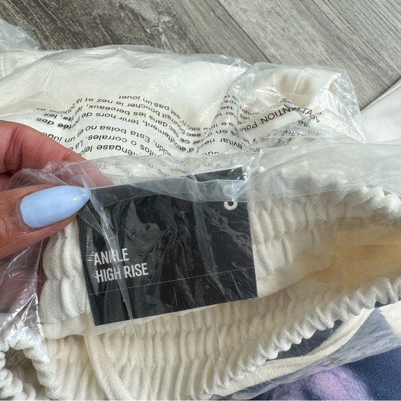 EXPRESS Tan Ankle High Rise Joggers Size Small - Picture 3 of 12